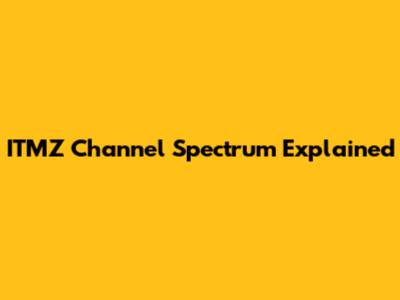 ITMZ Channel Spectrum Explained
